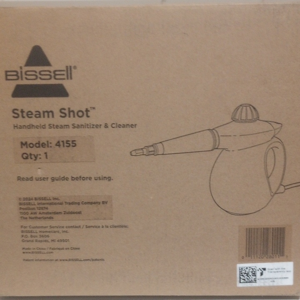 Bissell Steam Shot Handheld Steam Cleaner - Brown